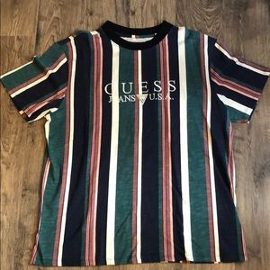 Guess vintage striped shirt